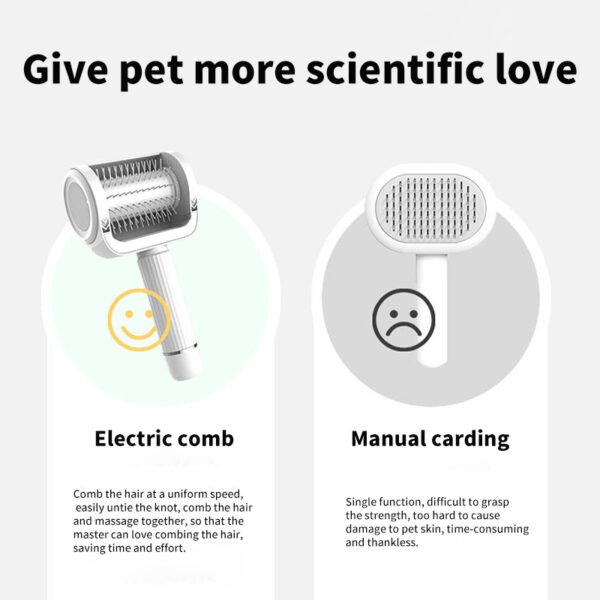 Automatic Pet Grooming Massage Comb