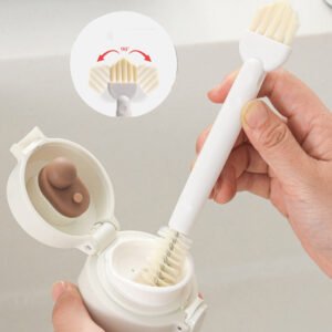 01411023A35682F491840E58916072C6.jpg Double Head Cup Cleaning Brush Cup Lid Brush Kitchen Tool Brush Bottle Brush Can Lid Cleaning Brush Crevice Brush