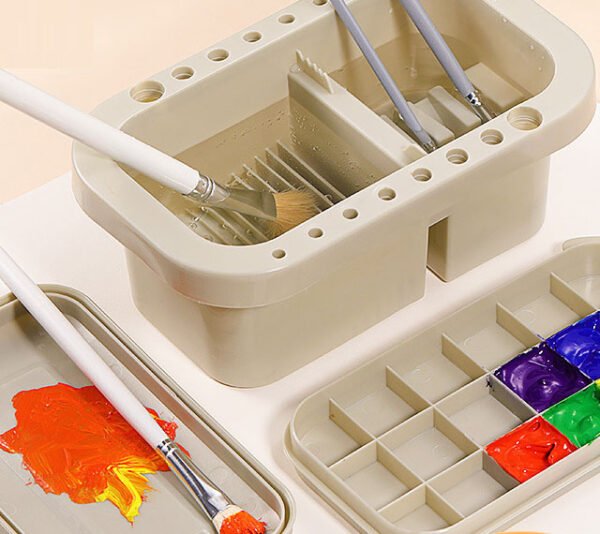 098AE0CF99193F15DEE0AB762E784CE6.jpg 3-Piece Pen Washing Bucket Set