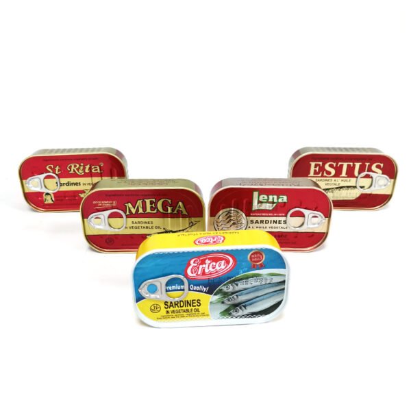 Canned Sardines and Mackerel in Tomato Sauce