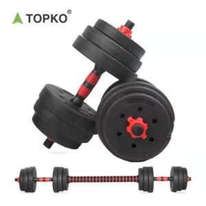 Adjustable Cement Dumbbell Set