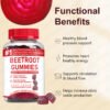 Bulk Organic Raw Beetroot Gummy