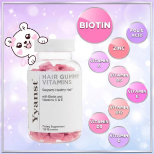 Biotin Gummies for Healthy Hair Growth