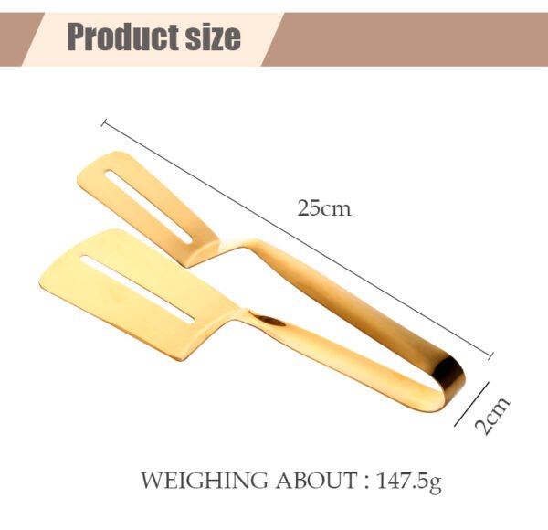 Stainless Steel Multifunctional Kitchen Tongs