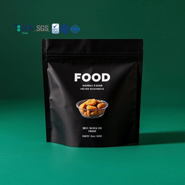 Black Foil Ziplock Bags