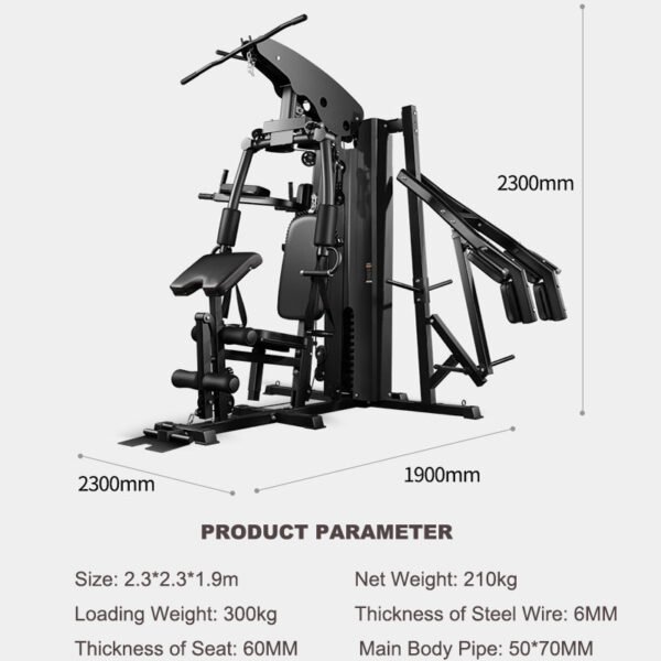 Multi-Function Commercial Home Gym Equipment