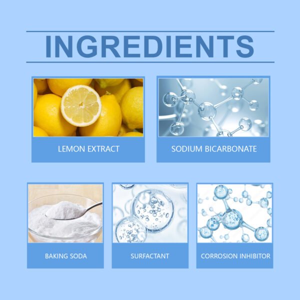 Oxygen-Powered Toilet Cleaning Powder