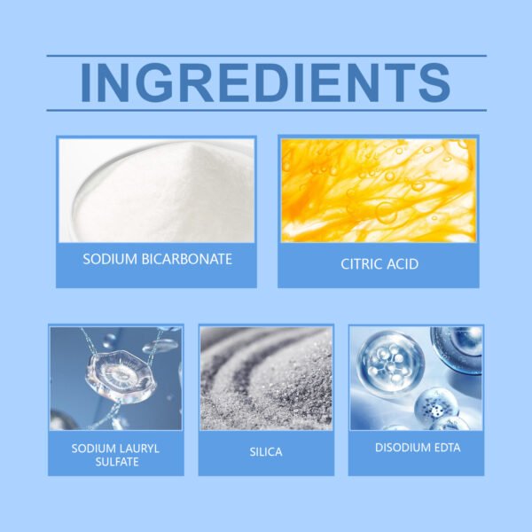 Foam Toilet Cleaning Powder, Household Toilet Decontamination Toilet Cleaner Stubborn Stains And Scale Cleaning Powder