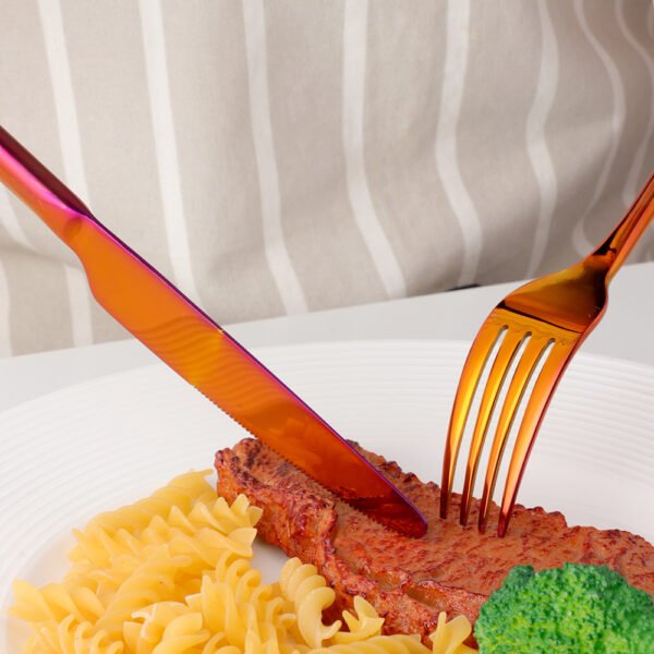 Korean Long-Handle Stainless Cutlery