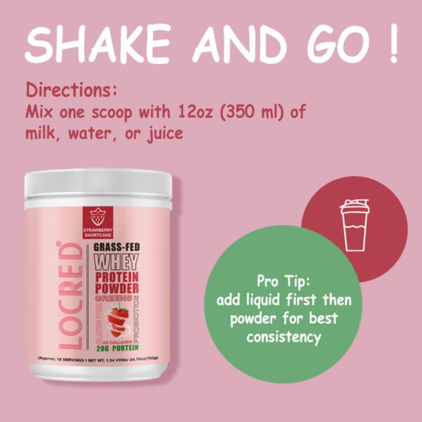 Organic Grass-Fed Whey Protein Plus Probiotics