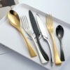 Gold Plated Stainless Cutlery Set