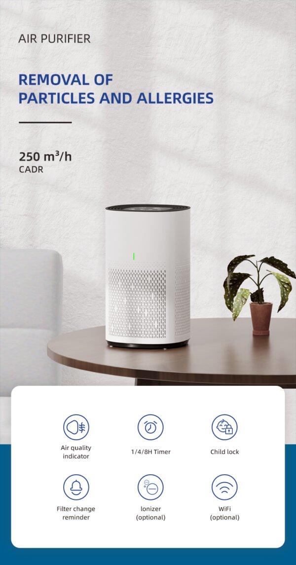 3-in-1 Portable  Air Purifier