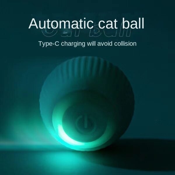 Smart Electric Rolling Cat Toy