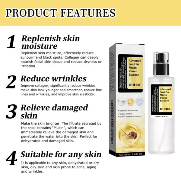 8929A6DE80A90845414A2140EDA329D5.jpg Snail Collagen Repair Moisturizing Essence