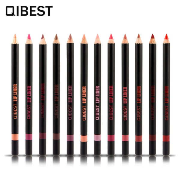 Waterproof Black Rod Lip Liner Set