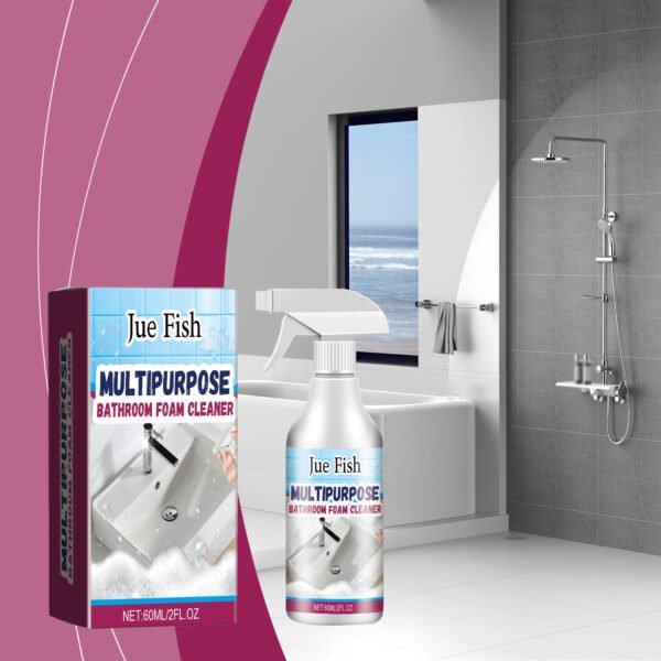 Bathroom Foam Cleaner, Clean Bath Glass Door Stains And Scale Cleaning Cleaner