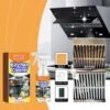 Grease Cleaner Kitchen Range Hood Cooktop Wash Basin Grease Dirt Grease Remover