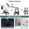 Folding 2-in-1 Pet Dog Cart