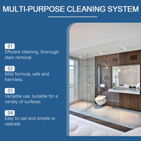 Multi-Surface Foam Cleaner Multi-Purpose Mild Foam Cleaner For Kitchen Cooktops