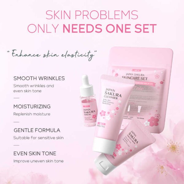 Korean Anti-Aging Whitening Skincare Set