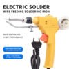 Electric Soldering Gun with Feeder