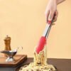 Silicone-Tipped Kitchen Tongs Set