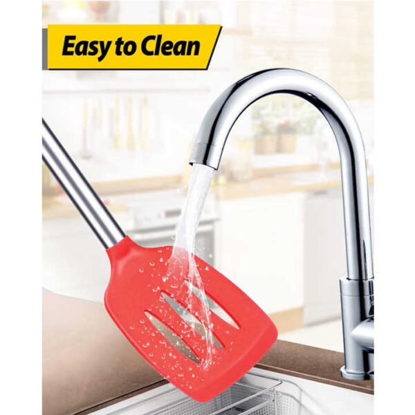 Silicone Spatulas with Stainless Steel