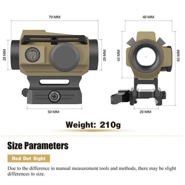 SPINA OPTICS Solar Red Dot Sight