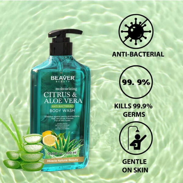 Citrus Aloe Vera Body Wash Set