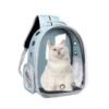 Transparent Space Cat Travel Backpack