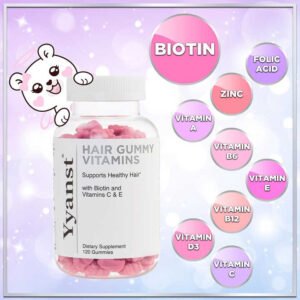Biotin Gummies for Healthy Hair Growth