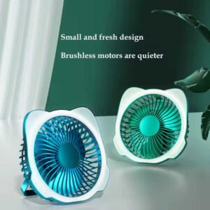Portable Mini Fan with Night Light