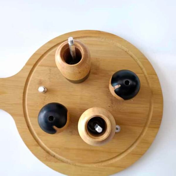 Cute Wooden Salt & Pepper Mills
