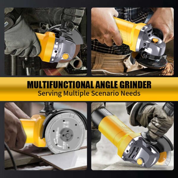 Variable Speed Electric Angle Grinder