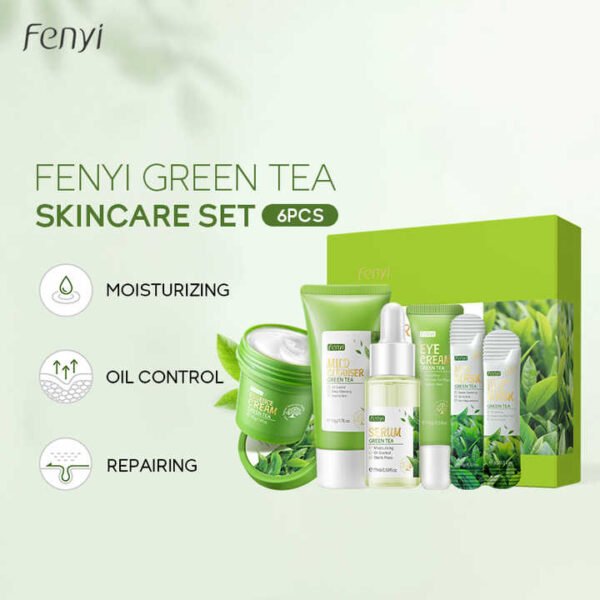 Green Tea Collagen Skincare Set