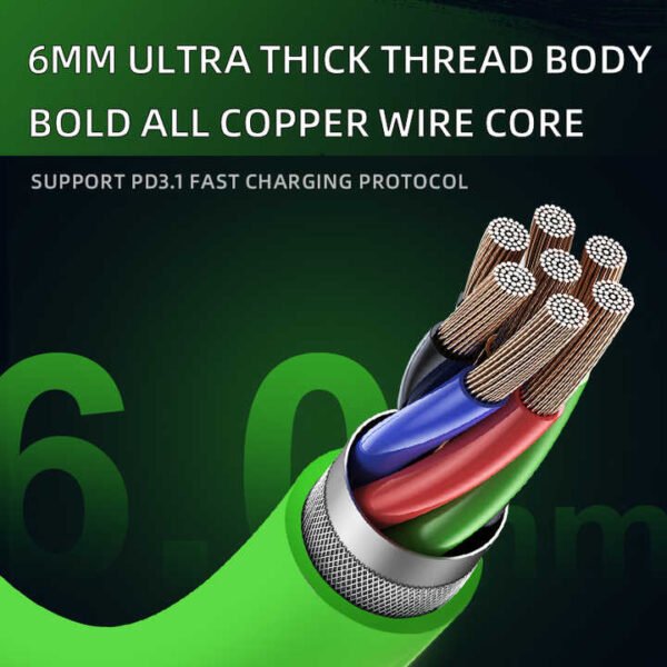 H7c4402a96c634a558d5509524c6c9970A.jpg_720x720q50.jpg RGB Fast Charging USB-C Cable
