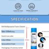 Eco-Friendly Aerosol Foam Detergent