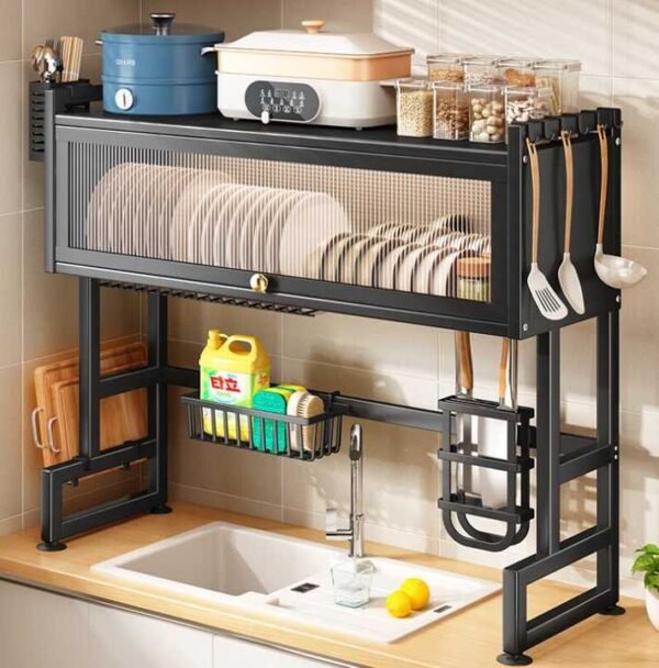 Multi-Level Kitchen Storage Rack
