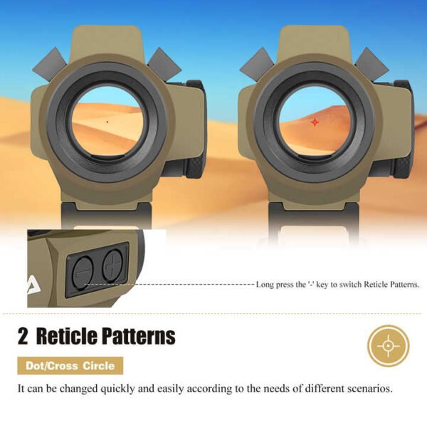 SPINA OPTICS Solar Red Dot Sight