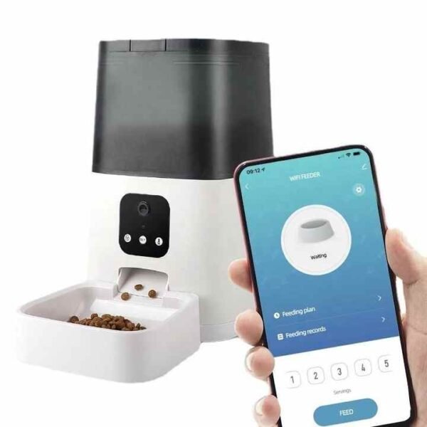 Smart Wi-Fi Automatic Cat Feeder