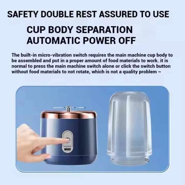 Portable Rechargeable Juicer Cup