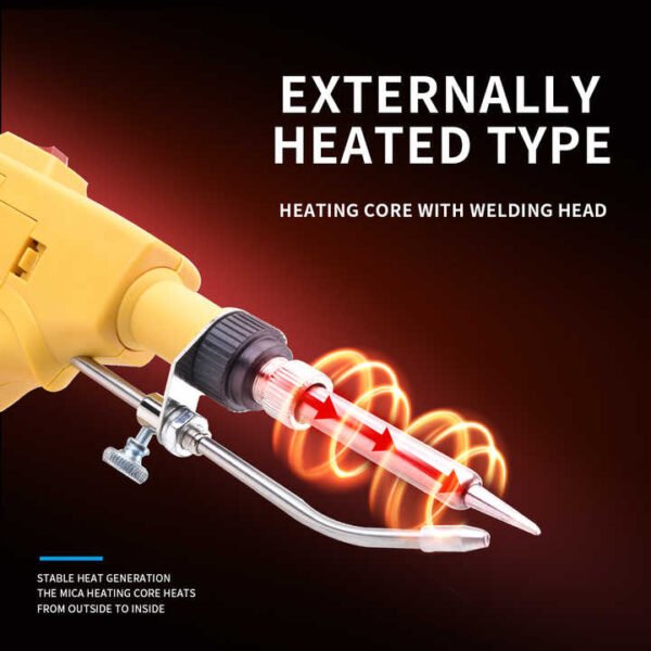Electric Soldering Gun with Feeder