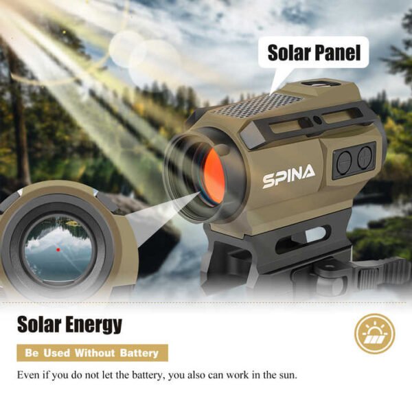 SPINA OPTICS Solar Red Dot Sight