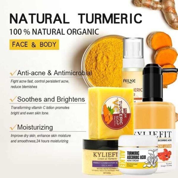 Turmeric Vitamin C Skin Care Set