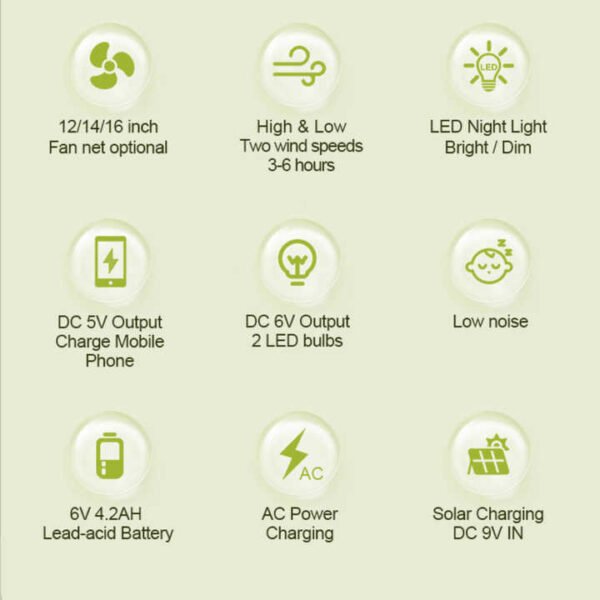 Hf32ccbb51cd046da87e6a1ded0e3309aS.jpg_720x720q50.jpg Solar Rechargeable Table Fan with Light