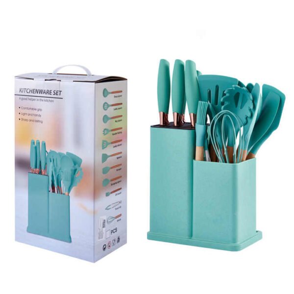 19-Piece Eco-Friendly Silicone Kitchen Set