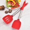 Silicone Utensils Stainless Steel Handles