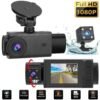 3-Lens HD Car Dash Cam