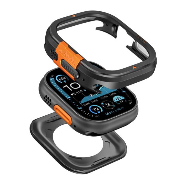 Metal Shockproof Apple Watch Case
