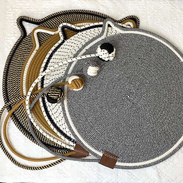 Woven Cotton Cat Scratch Pad